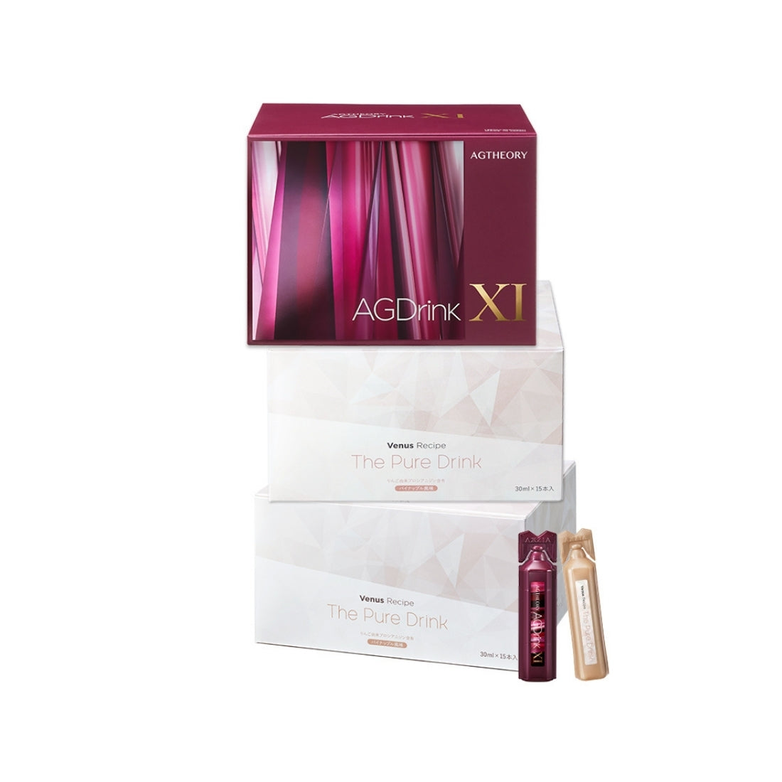 【Discount】AGTHEORY AGDrink Xl +Venus Recipe ThePure Drink*2boxes – Axxzia