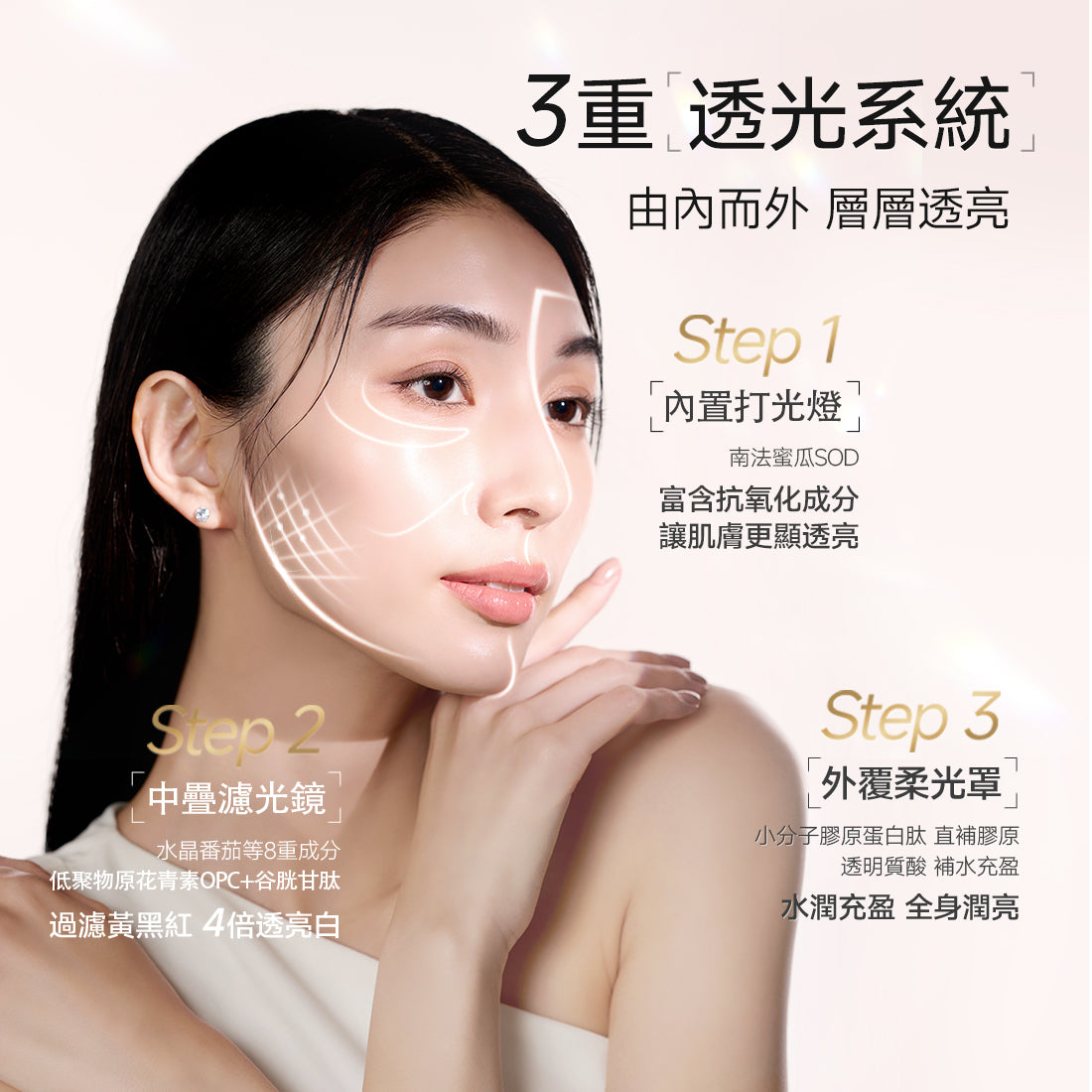 【8折】Venus Recipe 光感白肌飲 升級版 (30ml×15支)