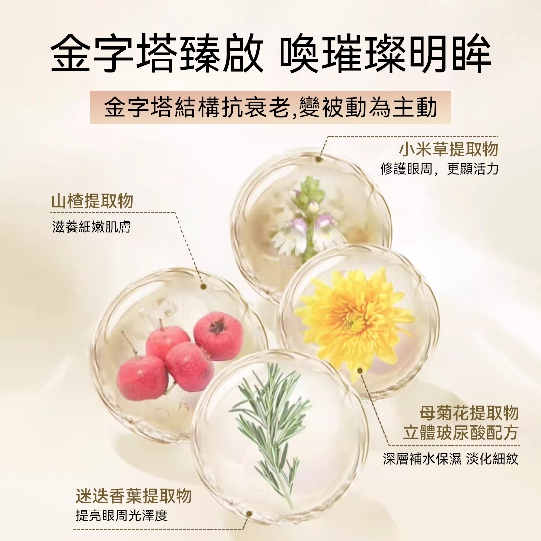 【滿減】BEAUTY EYES 4D金字塔眼膜 60片