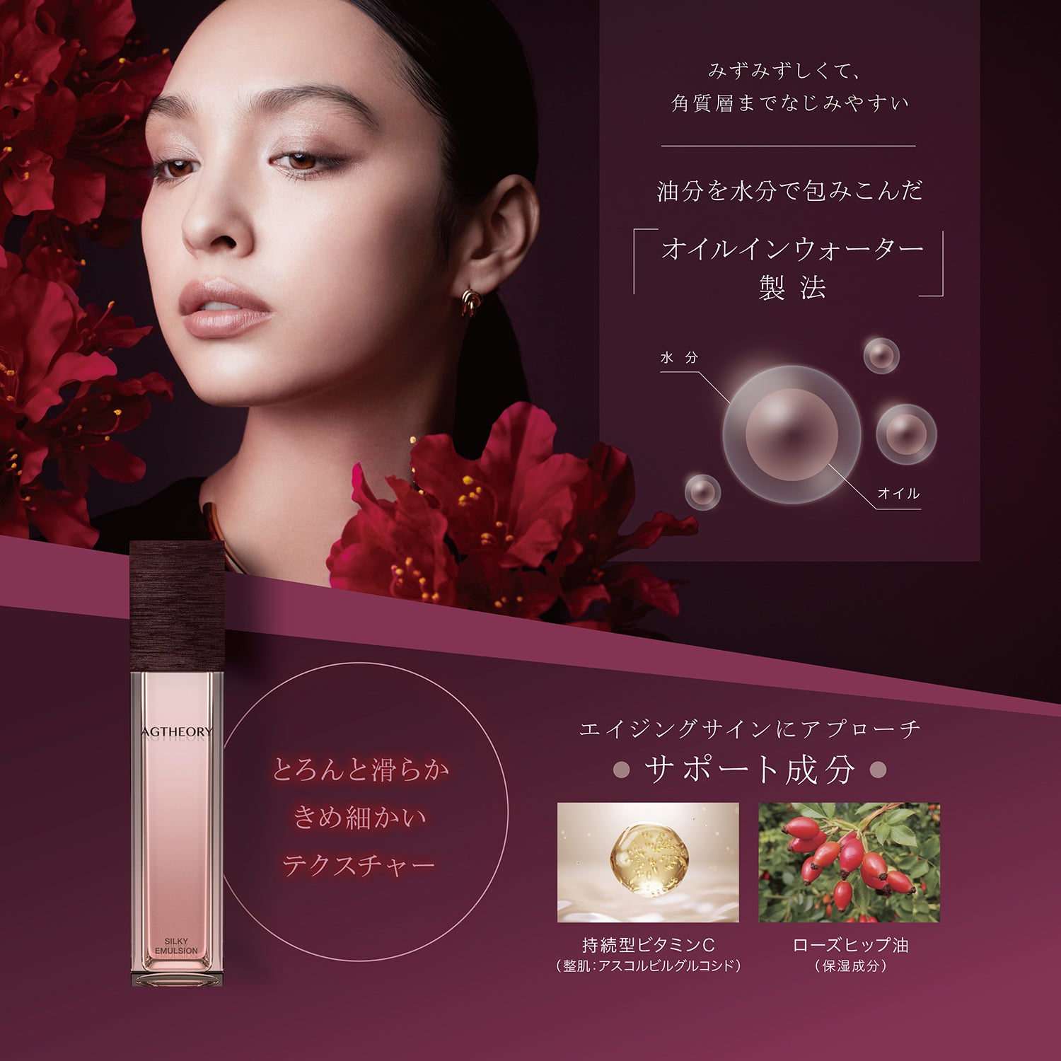 AGTHEORY 彈潤亮采菁萃乳液 55ml