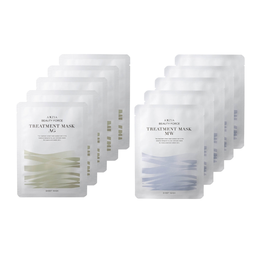 BEAUTY FORCE Face Mask Trial Set – 10 Sheets