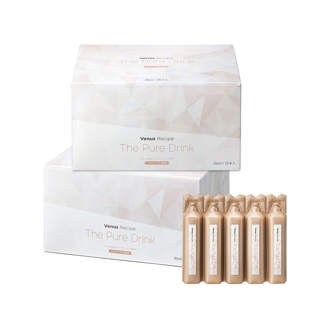 【滿減】Venus Recipe 光感白肌飲 升級版 (30ml×15支) 2盒裝