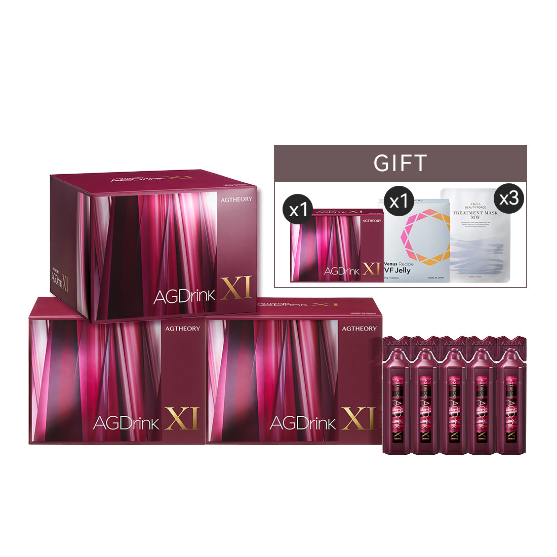 【滿減 買3盒送10支裝】AGTHEORY 第十一代 AG抗糖飲 30支裝 (25ml × 30支 ) 3盒裝